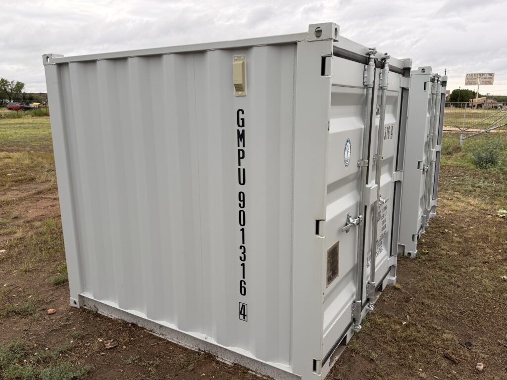 gray mini sea container
