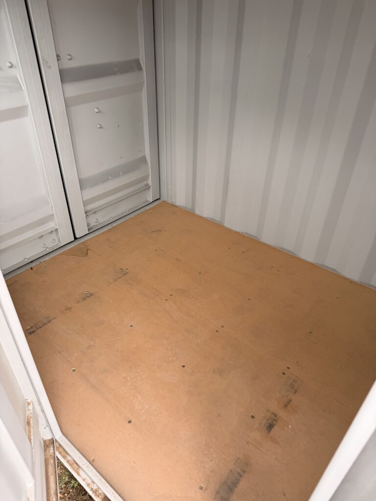 inside mini sea container